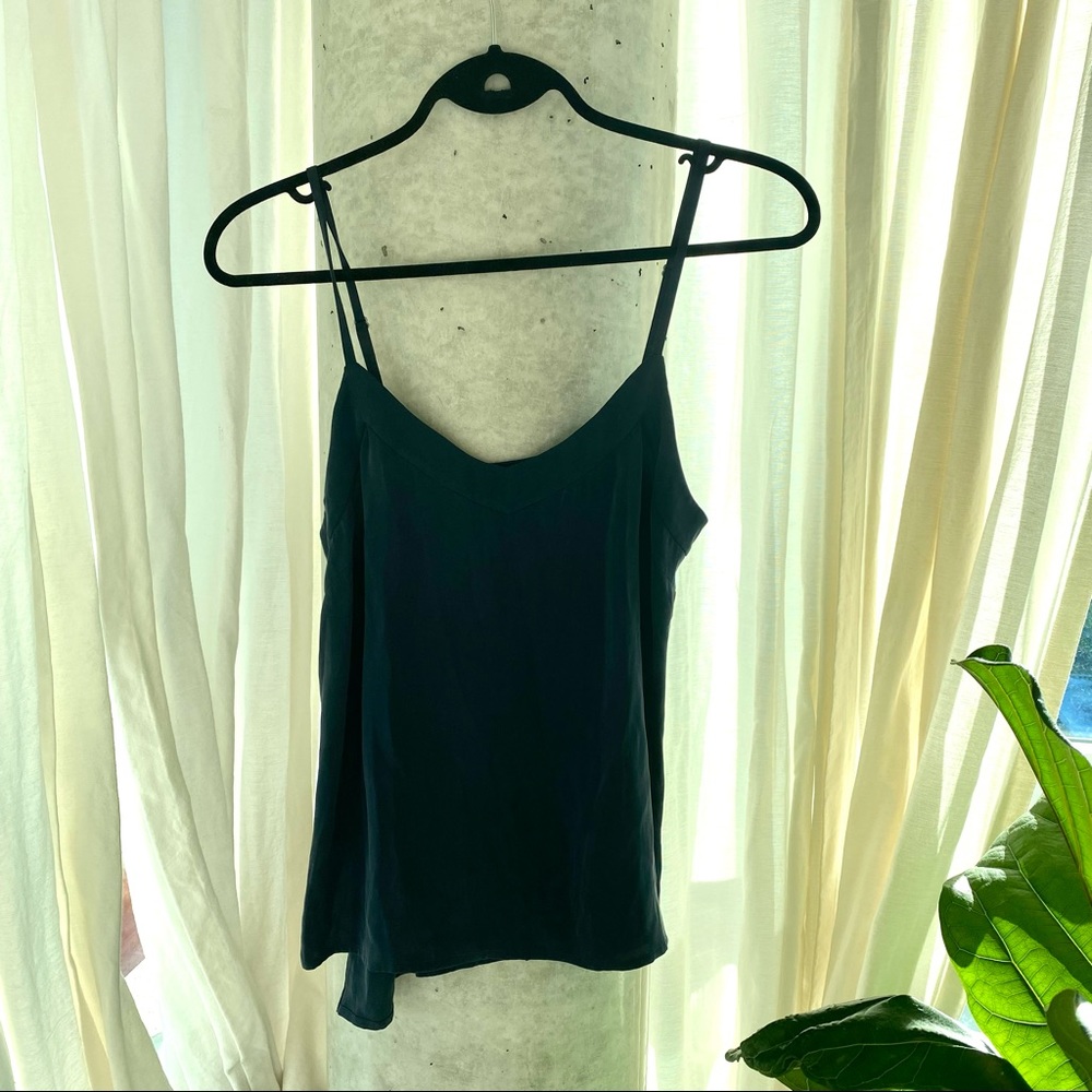 Silk Blend Camisole in Navy
